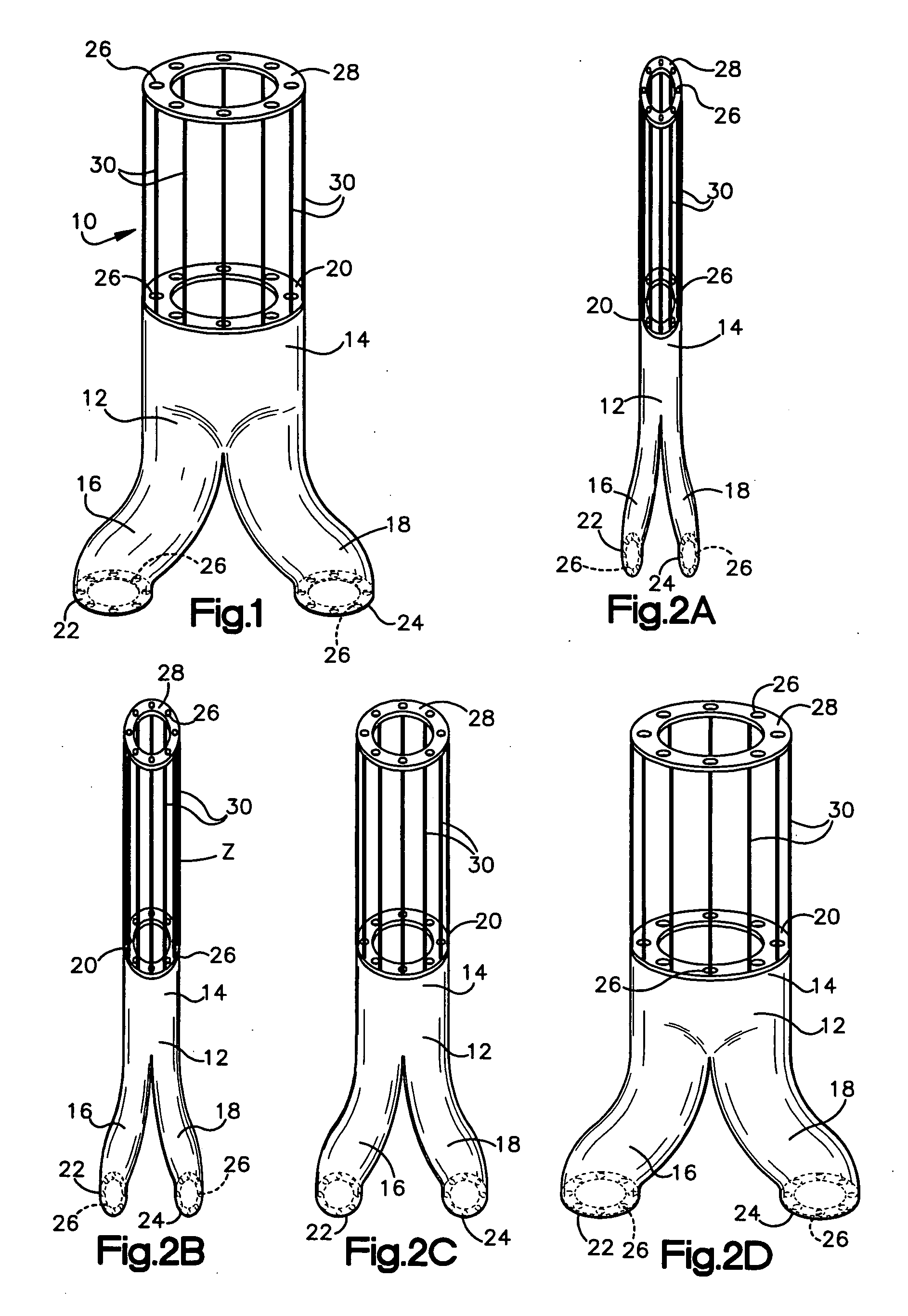 Percutaneous endovascular apparatus for repair of aneurysms and arterial blockages