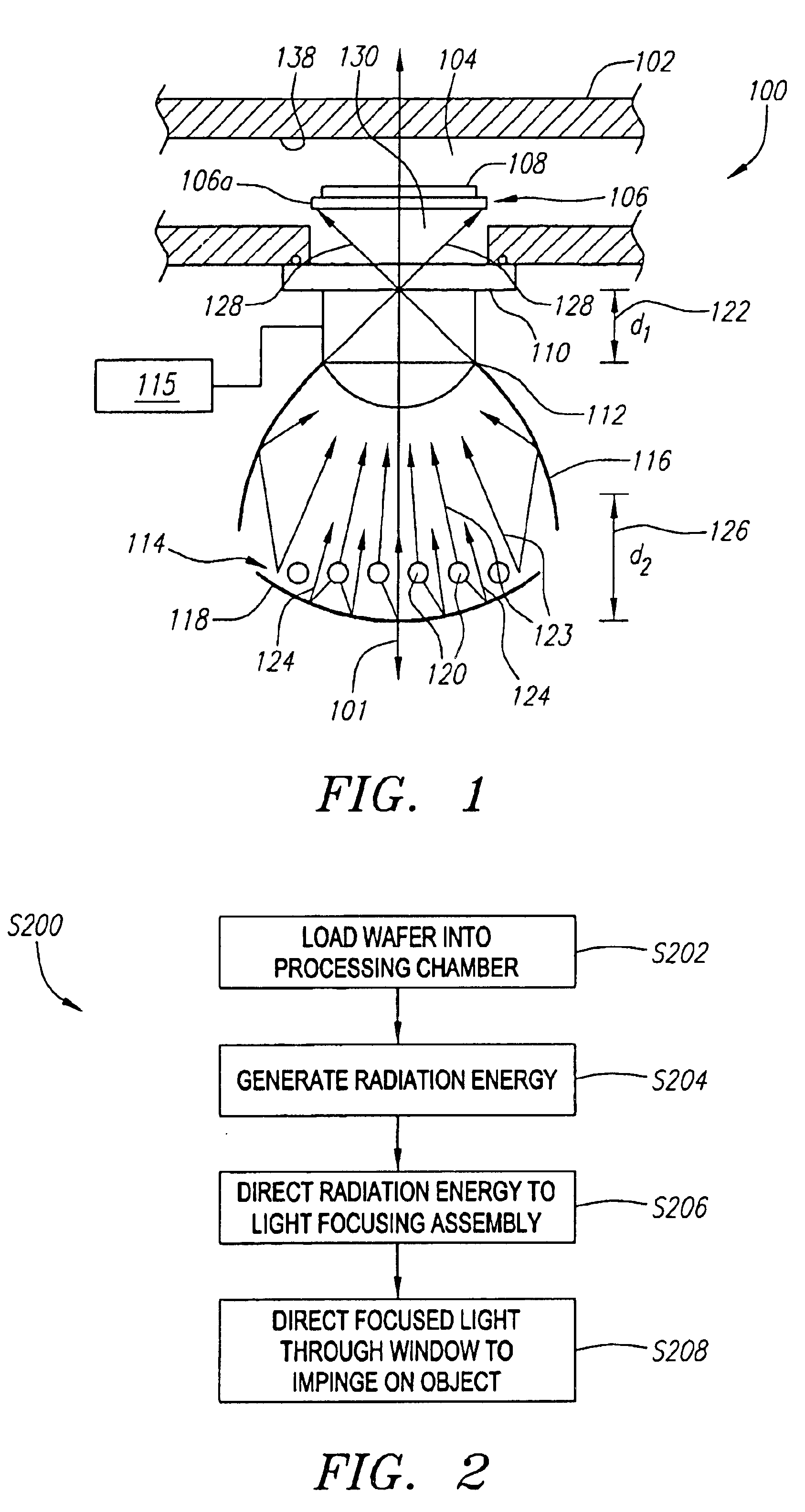 Focused photon energy heating chamber