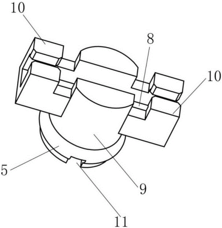 Separable orthodontic bracket