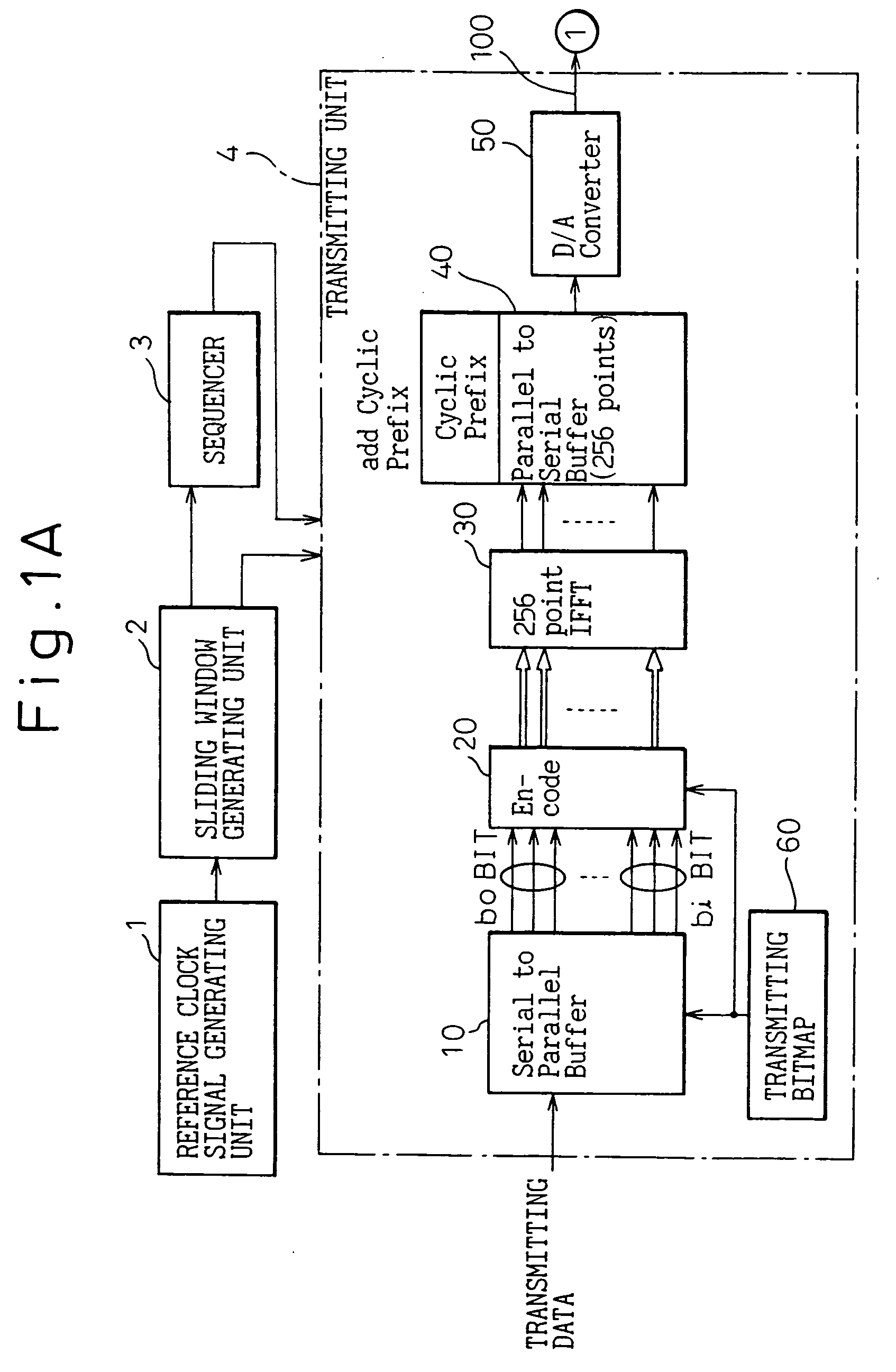 Digital subscriber line communicating system and a transceiver in the system