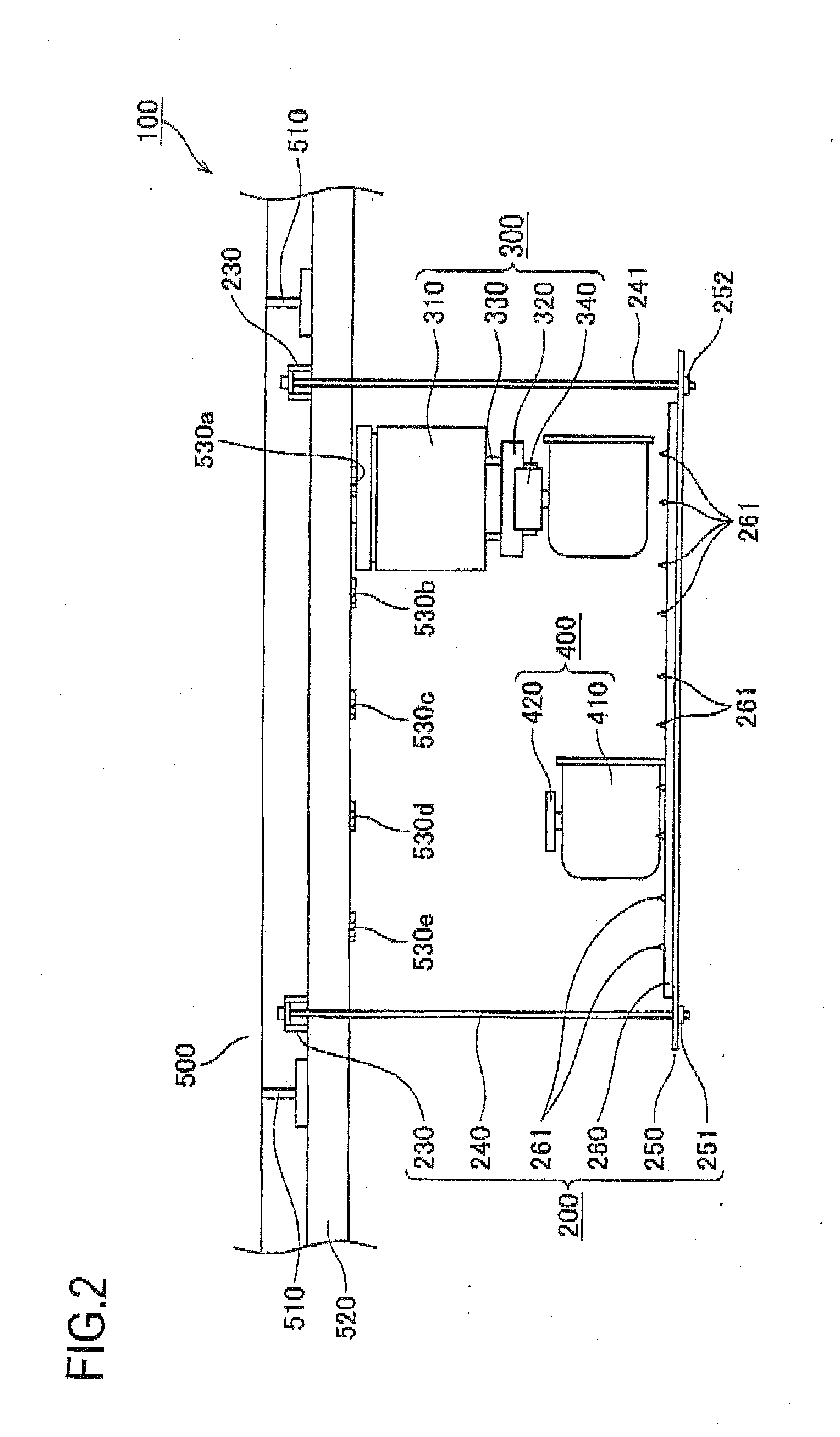 Transported object storage system