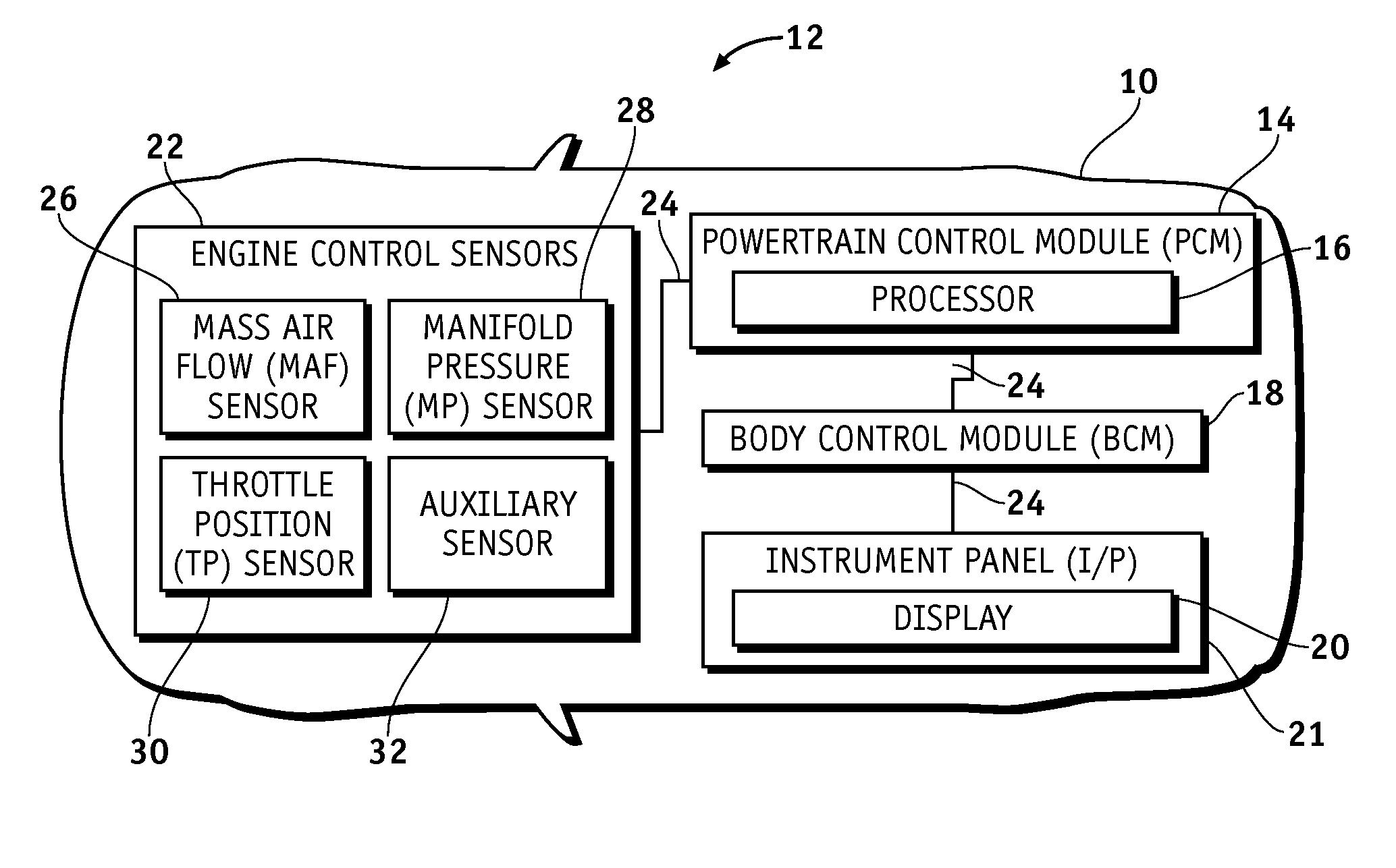 Method and Apparatus for Monitoring the Restriction Level of a Vehicular Air Filter Element