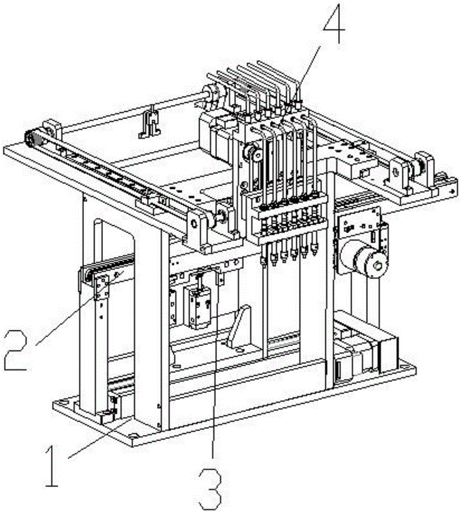 Multi-axis efficient dispensing machine