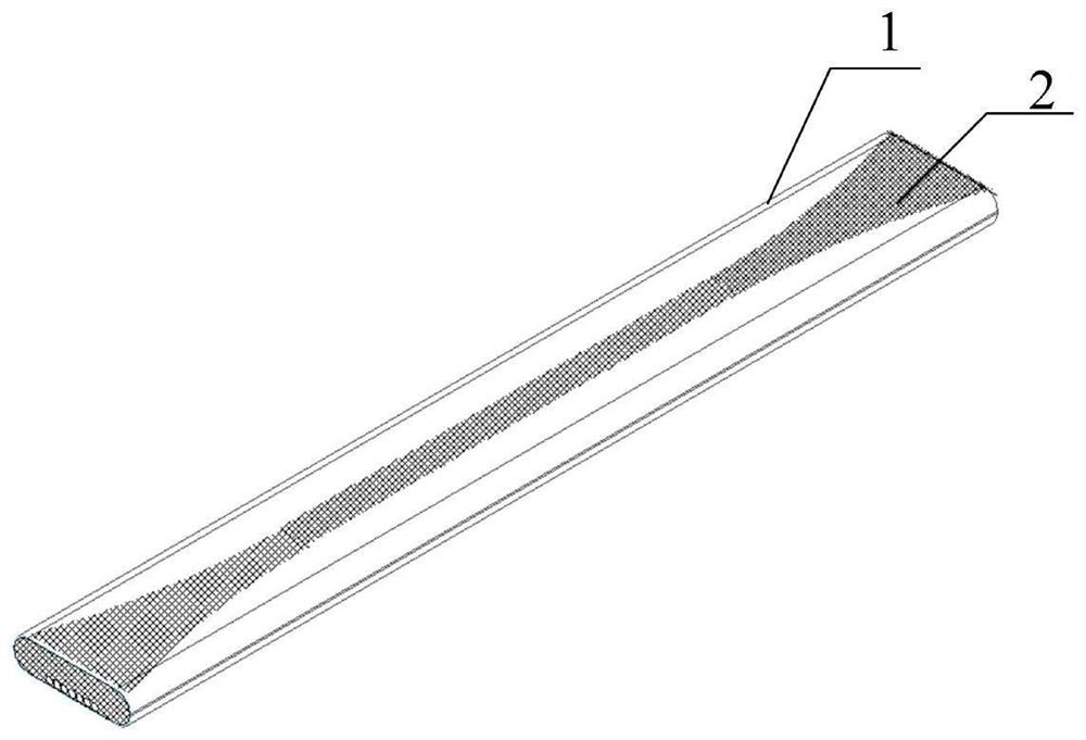 Micro heat pipe with multi-porous special-shaped composite liquid-absorbing core and preparation method thereof