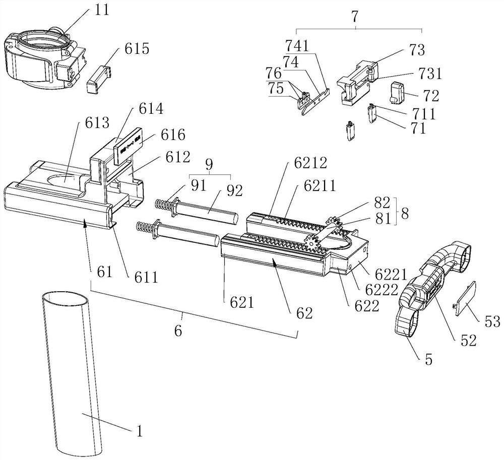 Study chair with adjustable backrest