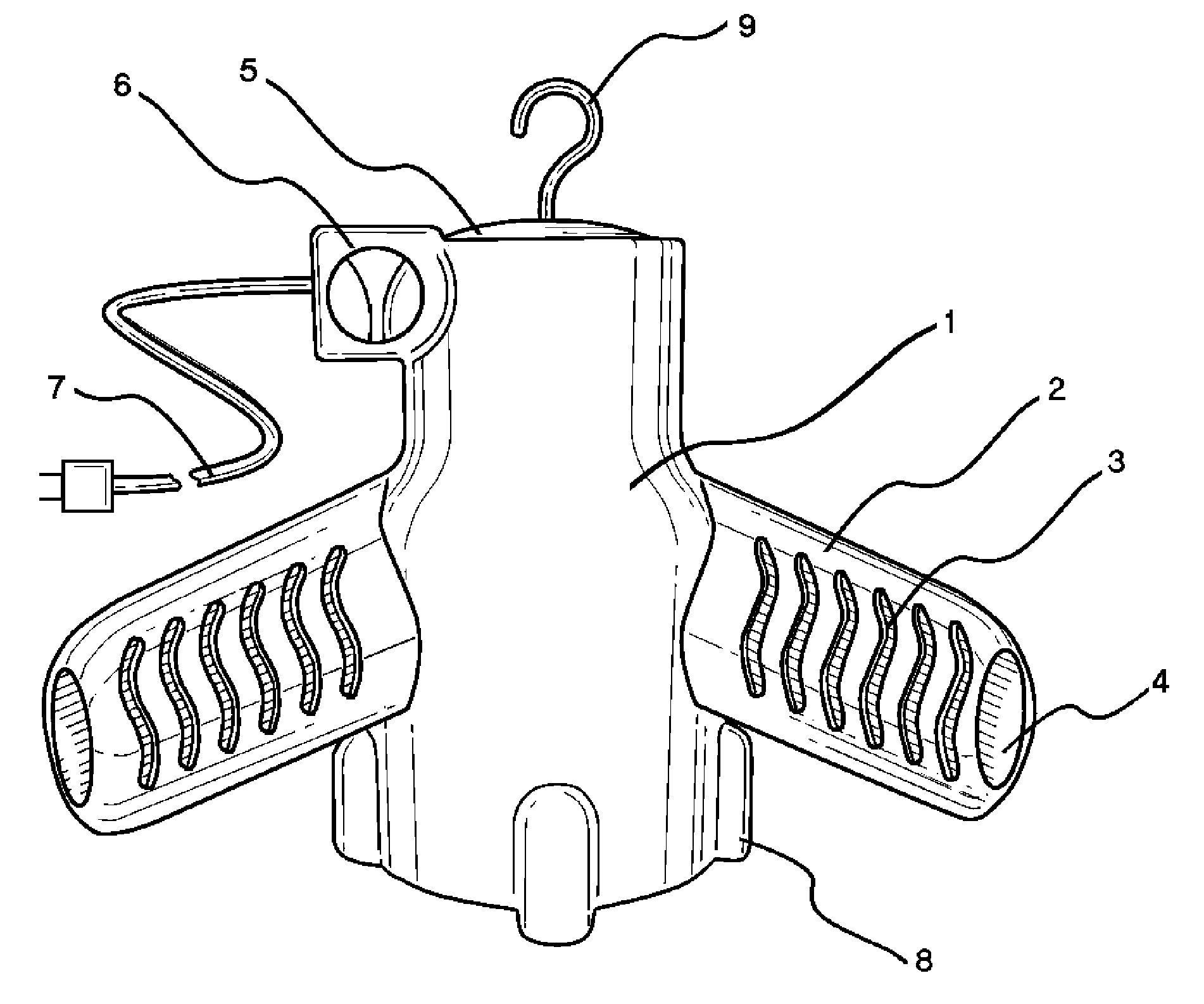 Wetsuit Hanger Dryer