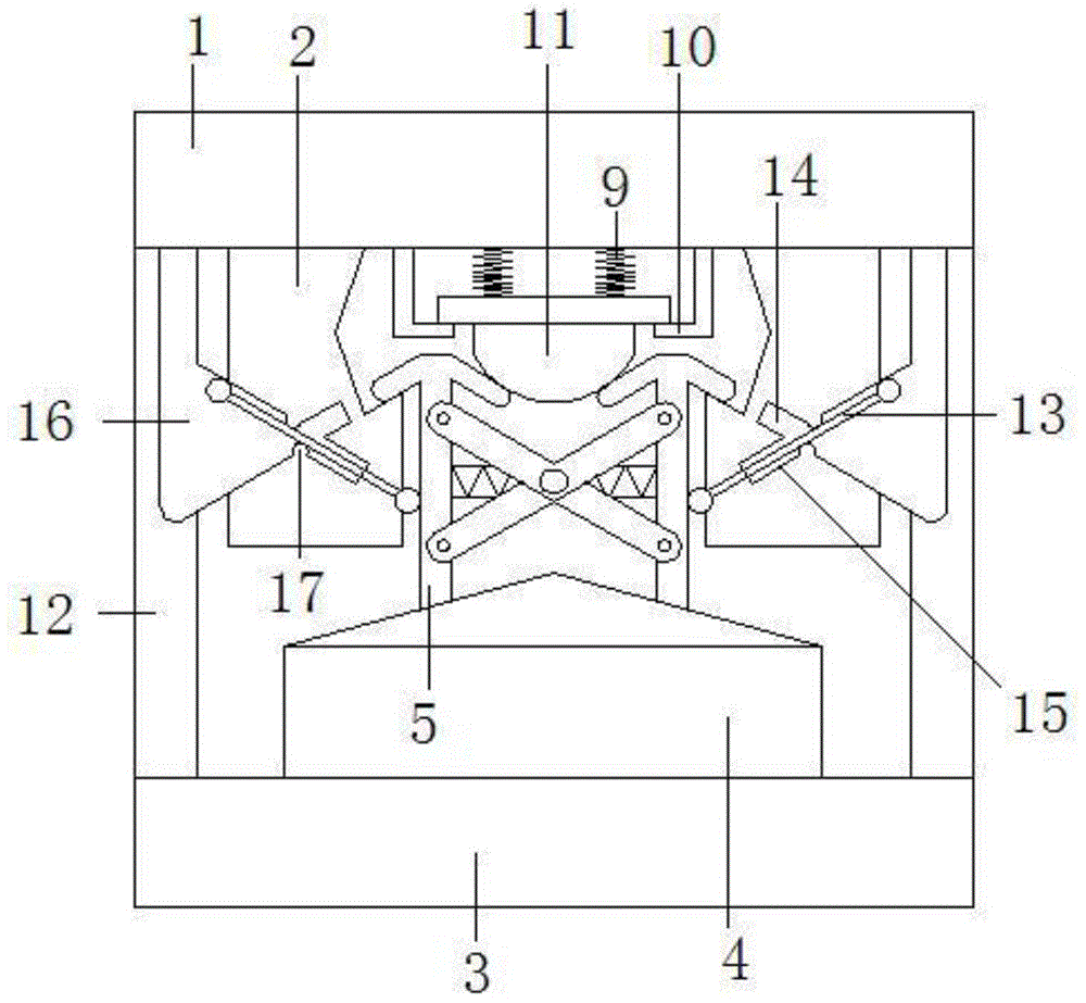 Plastic clamp for vehicle