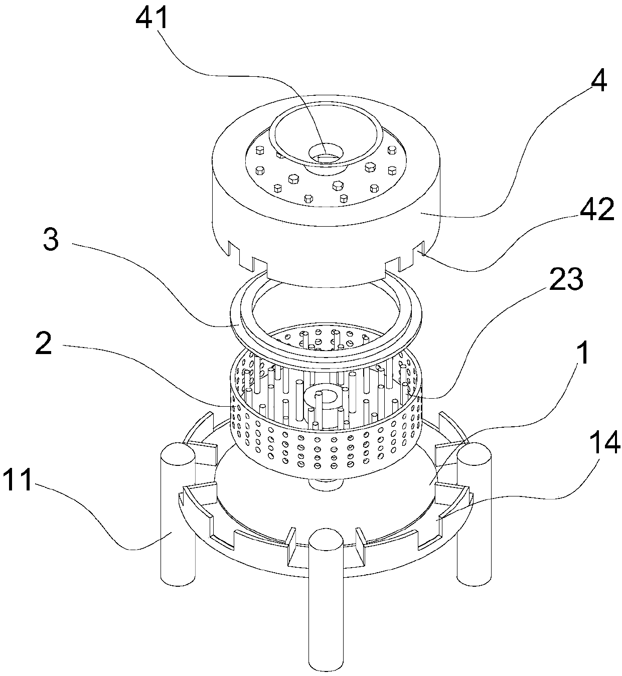 Silicon smashing machine