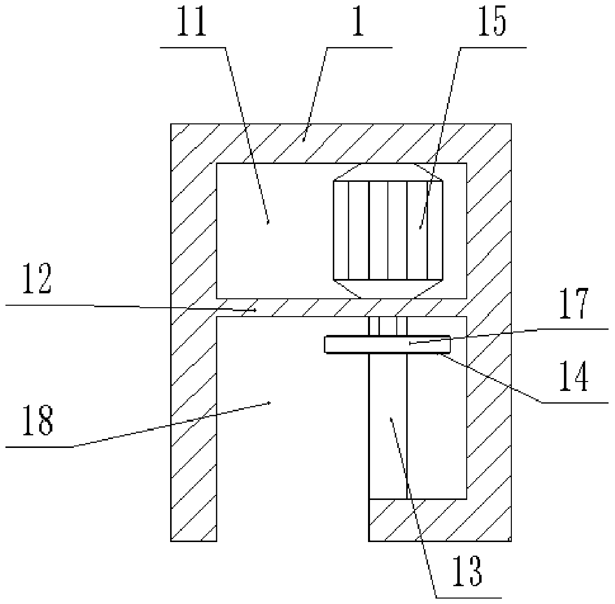 Automobile glass scraping device