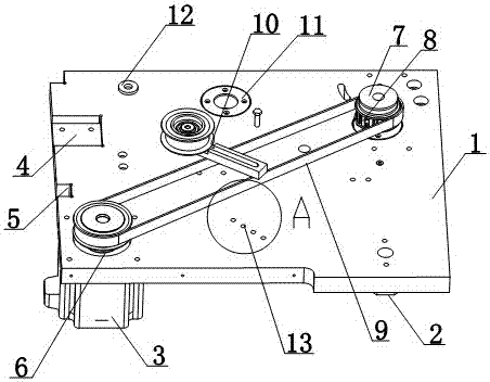 Rotary cutter ring driving mechanism for paper cutting