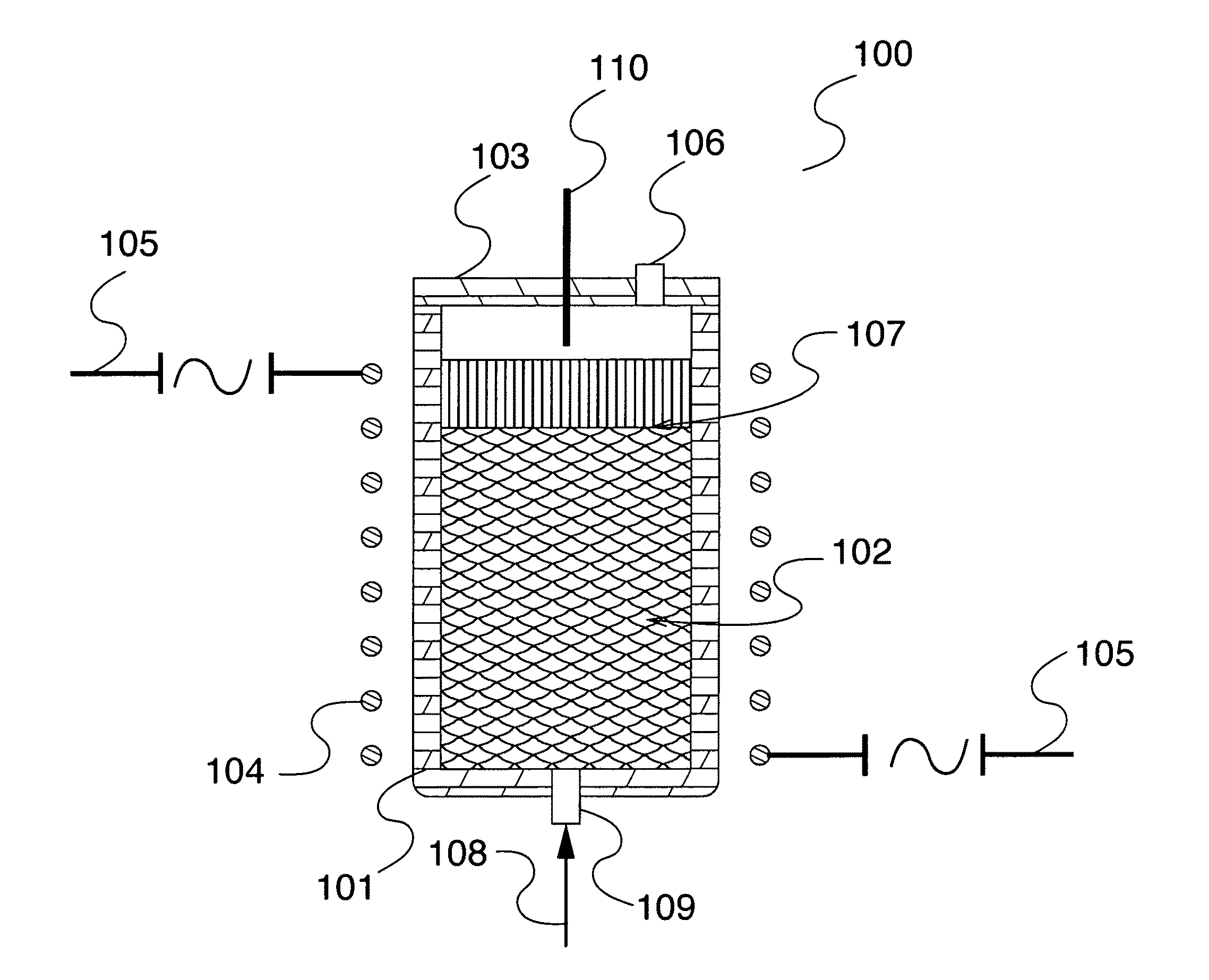 Method and apparatus for producing a carbon-fiber-reinforced polymers additiuonally reinforced by alumina nanofibers