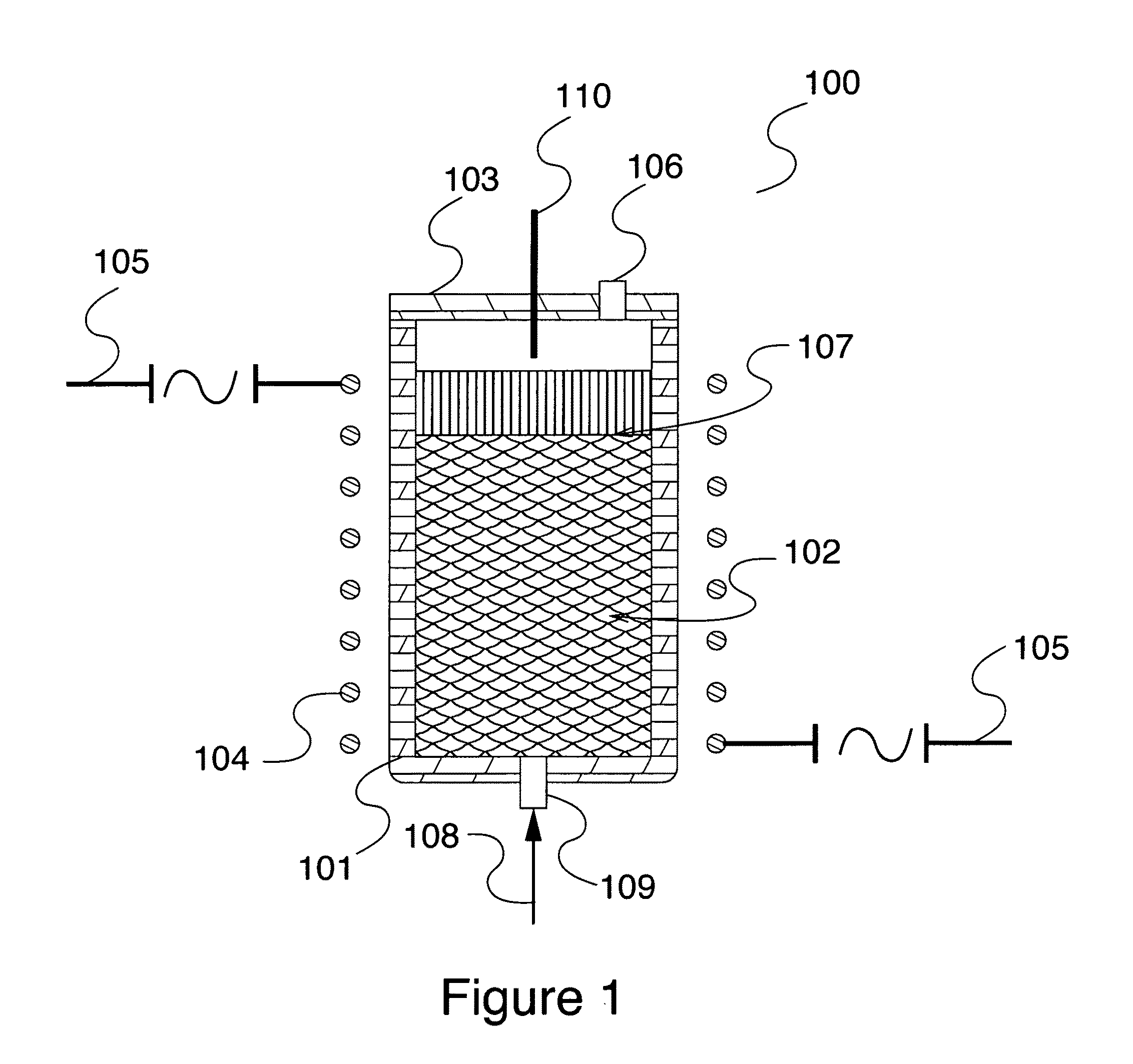 Method and apparatus for producing a carbon-fiber-reinforced polymers additiuonally reinforced by alumina nanofibers