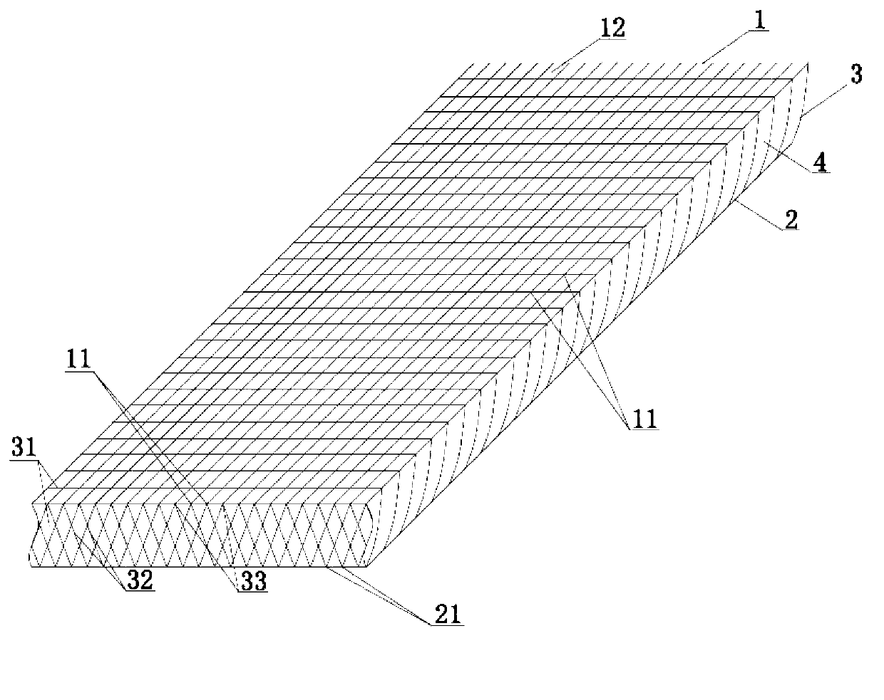 Composite elastic material screen cloth