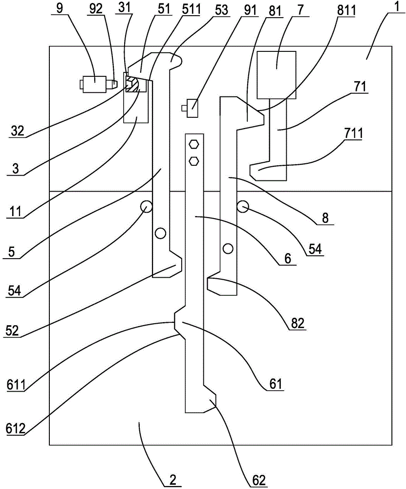 Die-casting die