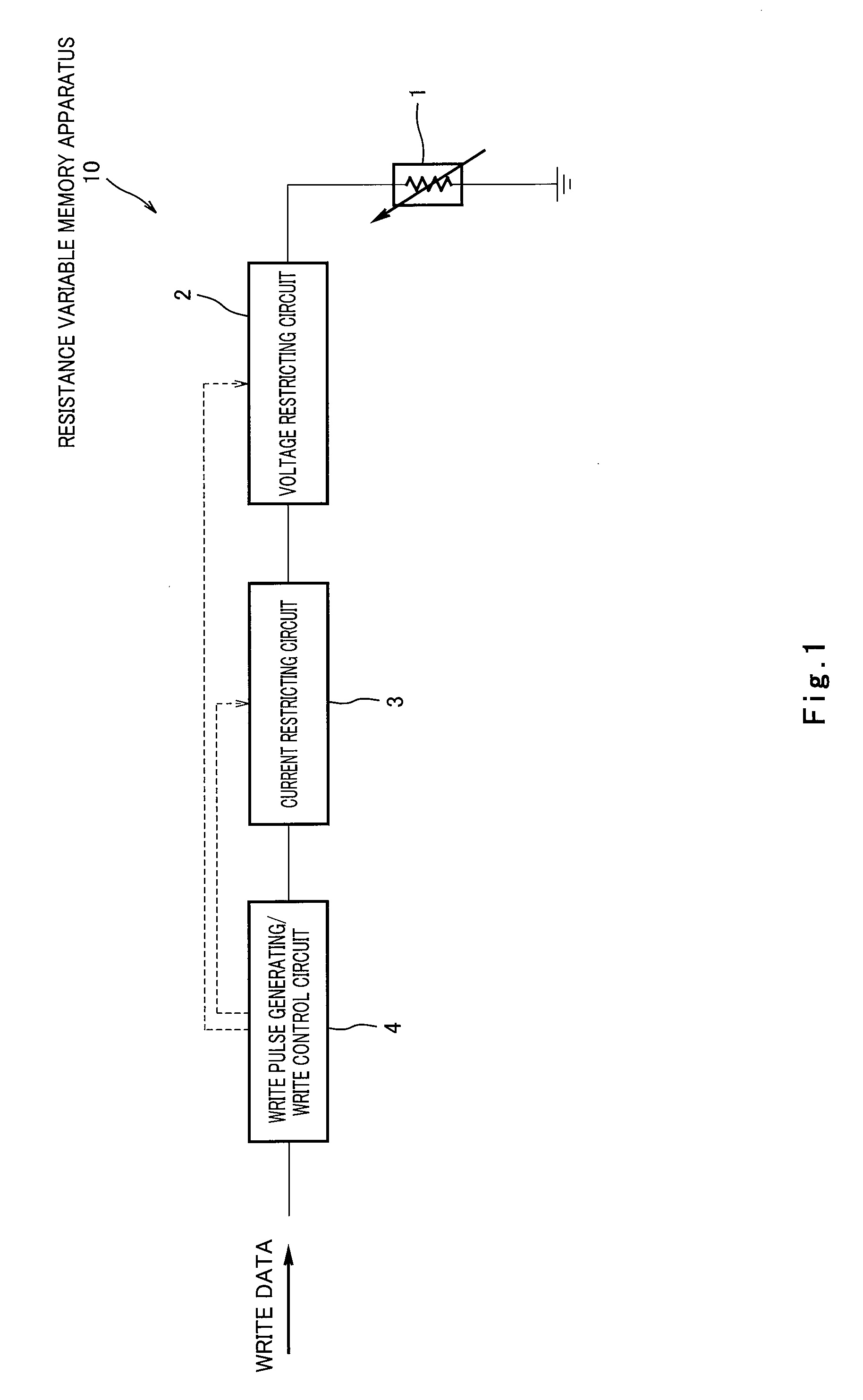 Resistance variable memory apparatus