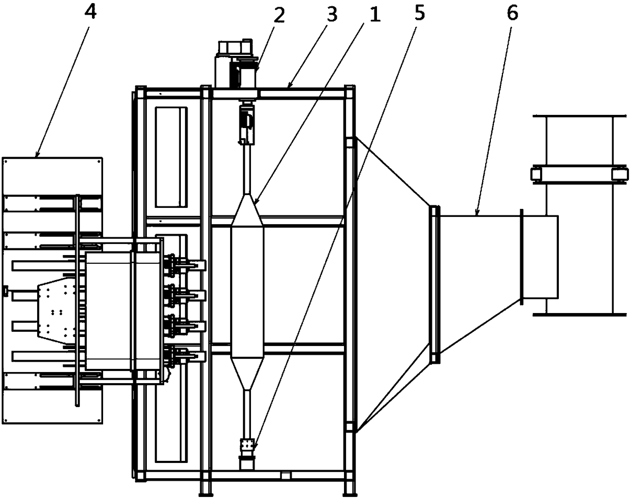 On-line weighing system suitable for ovd process