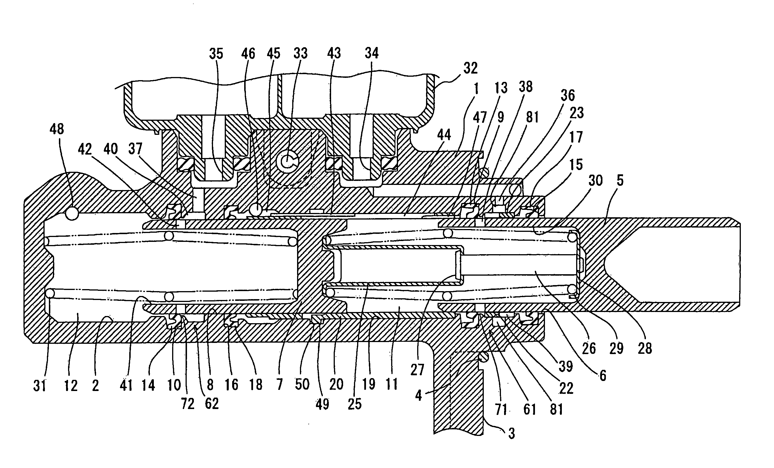 Brake master cylinder and manufacturing method therefor