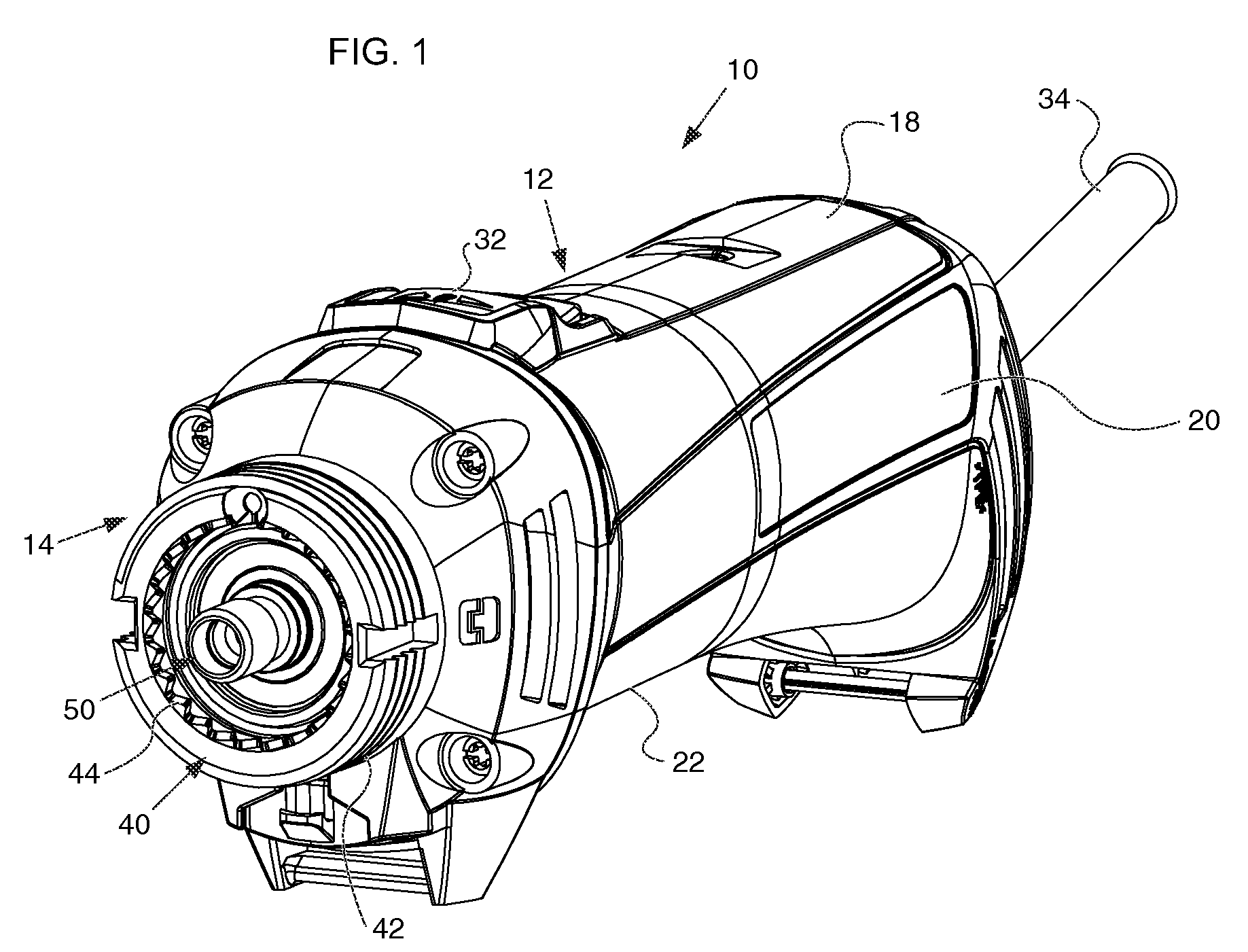 Drive system for interconnecting attachment devices and handheld rotary power tools