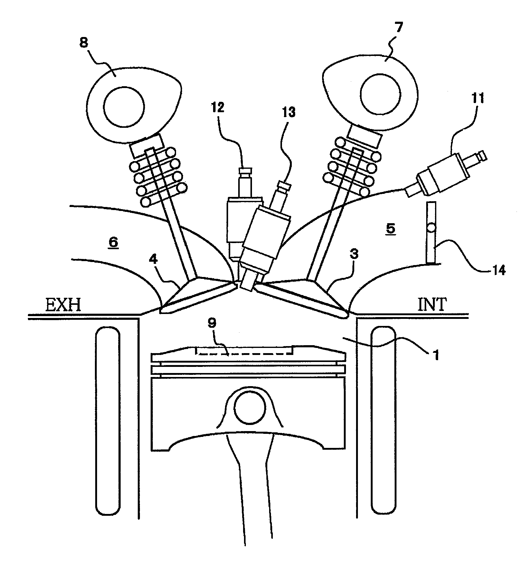 Combustion control system for internal combustion engine