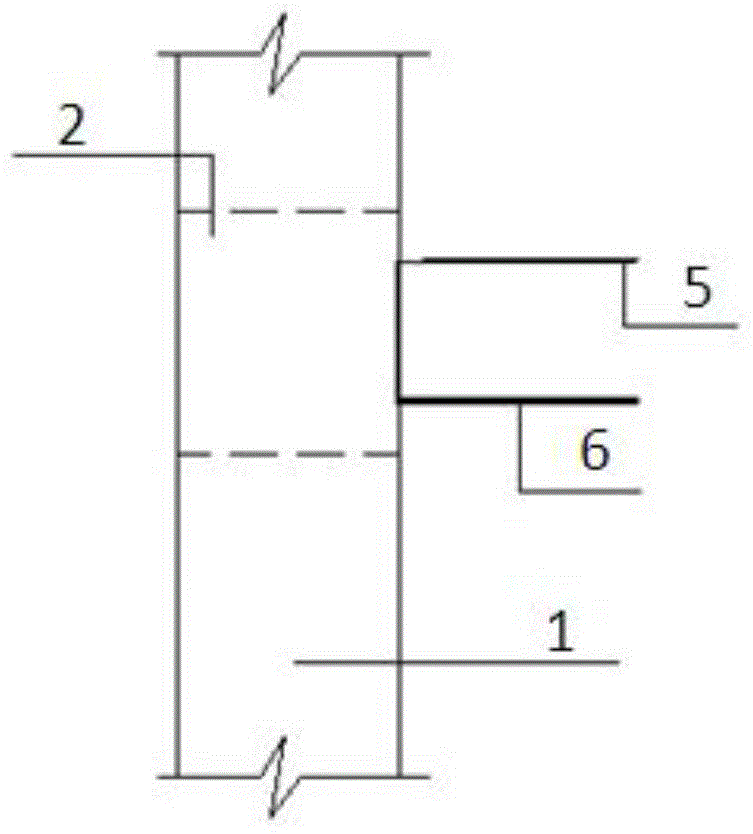 Combined construction method of forward and reverse in special-shaped plane deep foundation pit