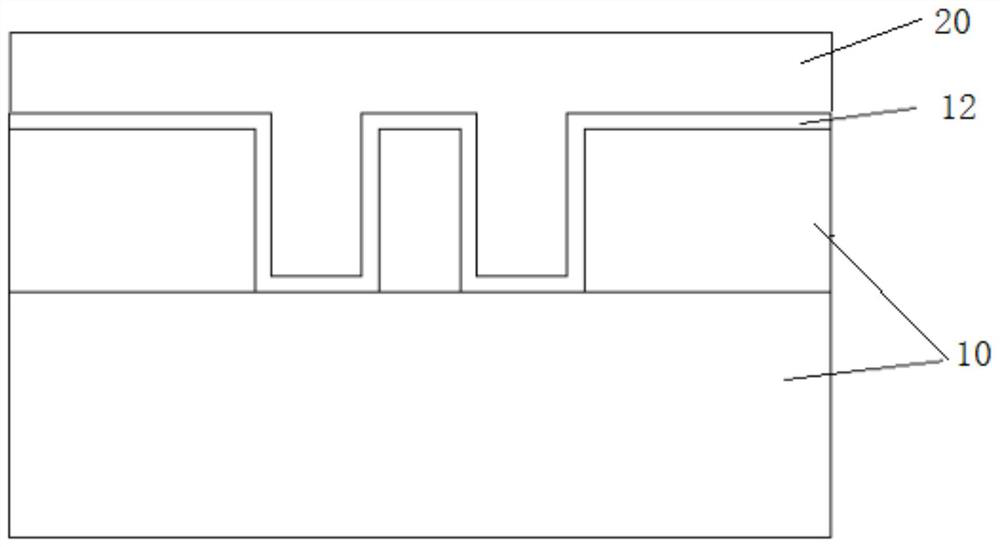 Preparation process of ridge waveguide DFB laser based on double-glue-layer structure