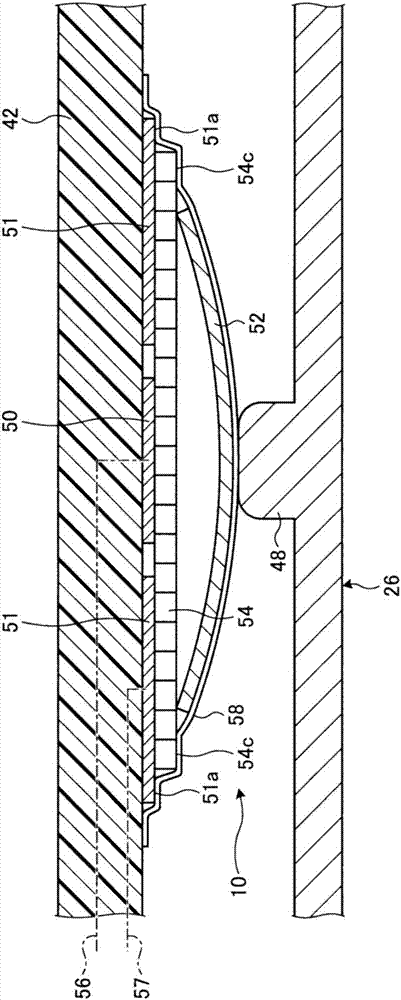 Electronic apparatus having a switch device