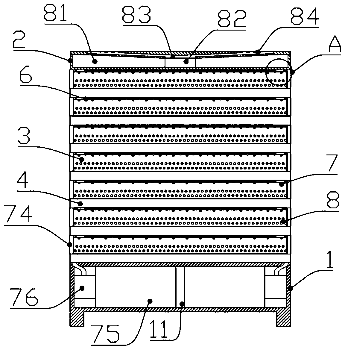 Three-dimensional intelligent seedling-raising machine