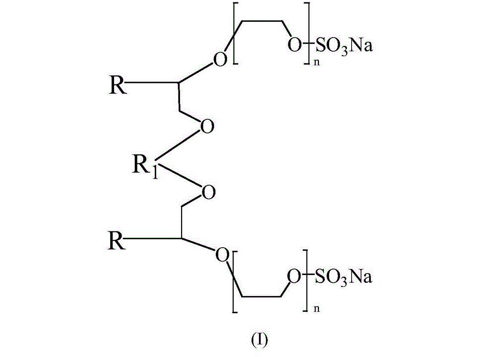 Gemini surfactant, preparation method and use method thereof