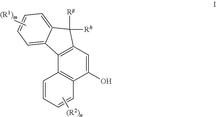 Method of making indeno-fused naphthol materials