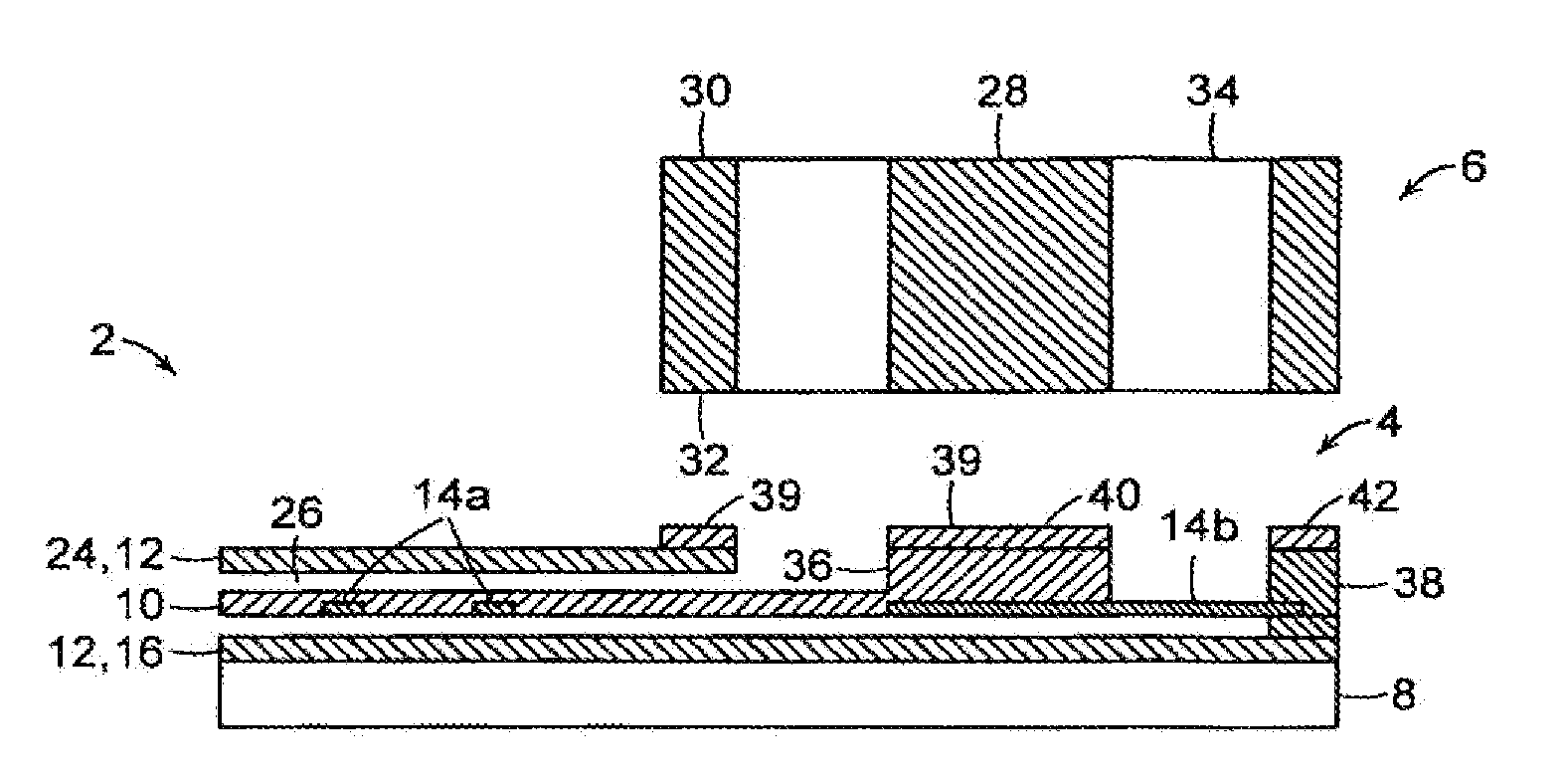 Coaxial transmission line microstructures and methods of formation thereof