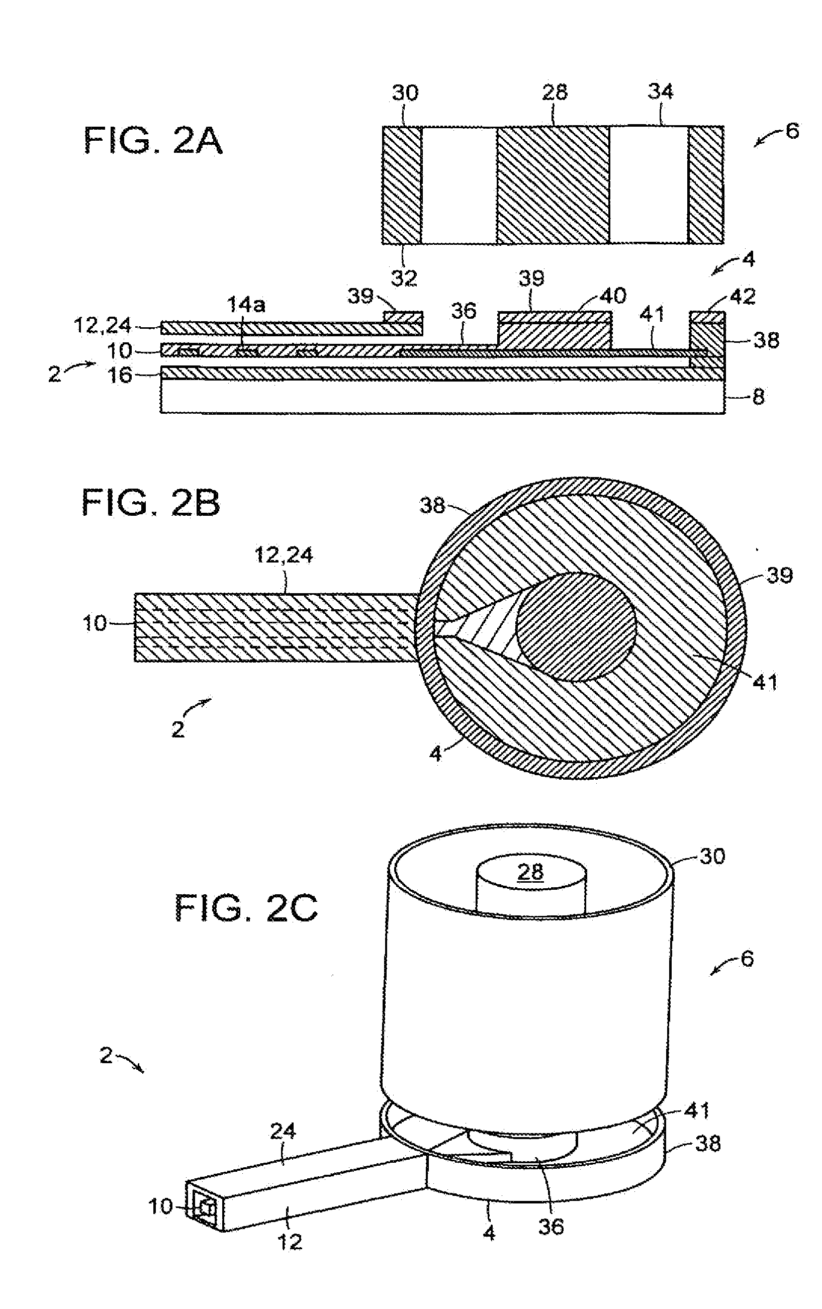 Coaxial transmission line microstructures and methods of formation thereof