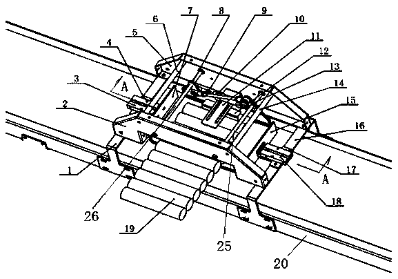 Counting, positioning and feeding device