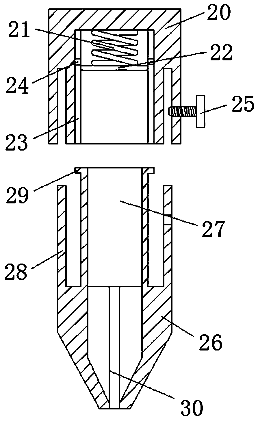 Ascending and descending mechanism of 3D printer and ascending and descending method thereof