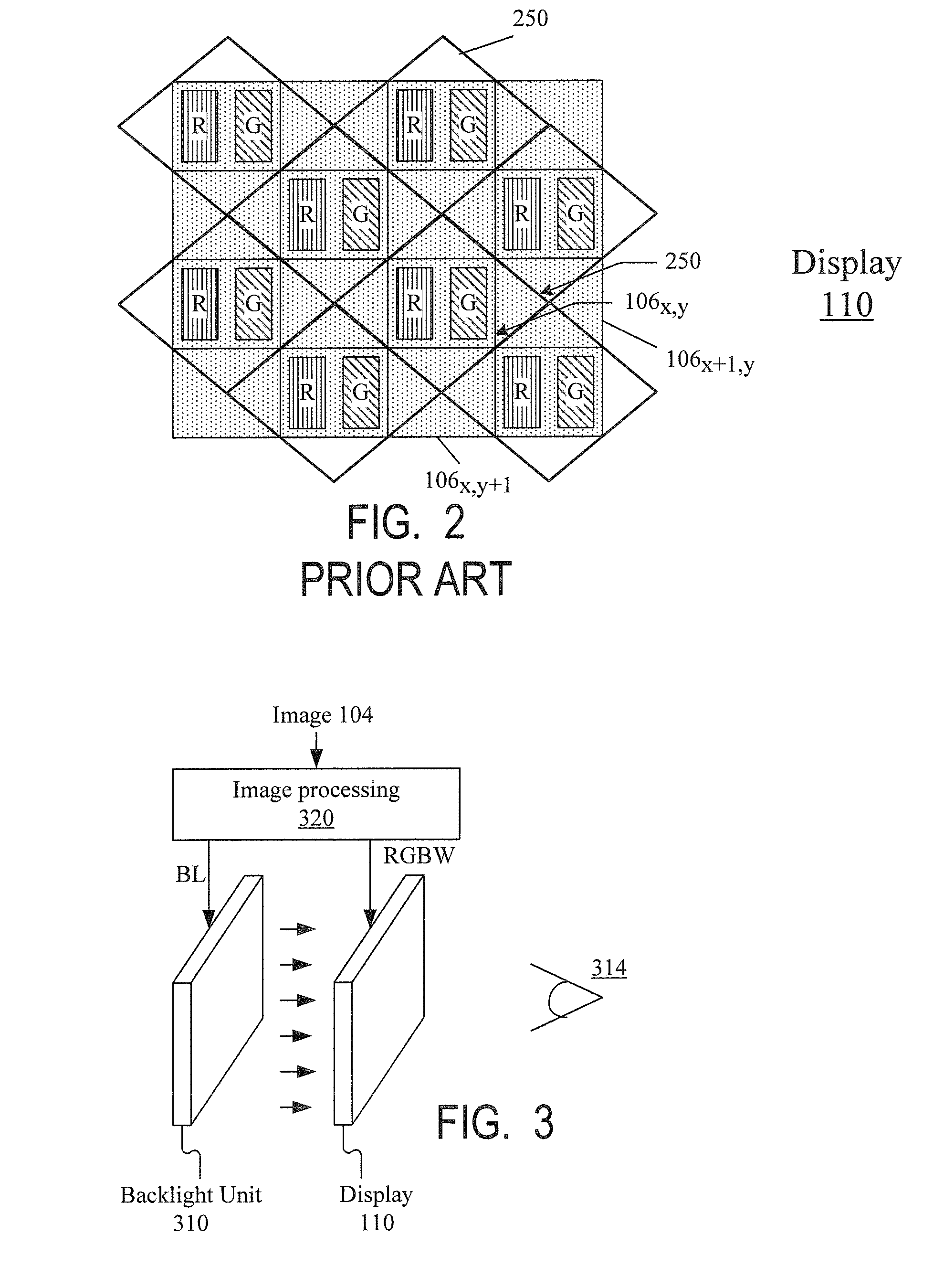 Gamut mapping which takes into account pixels in adjacent areas of a display unit