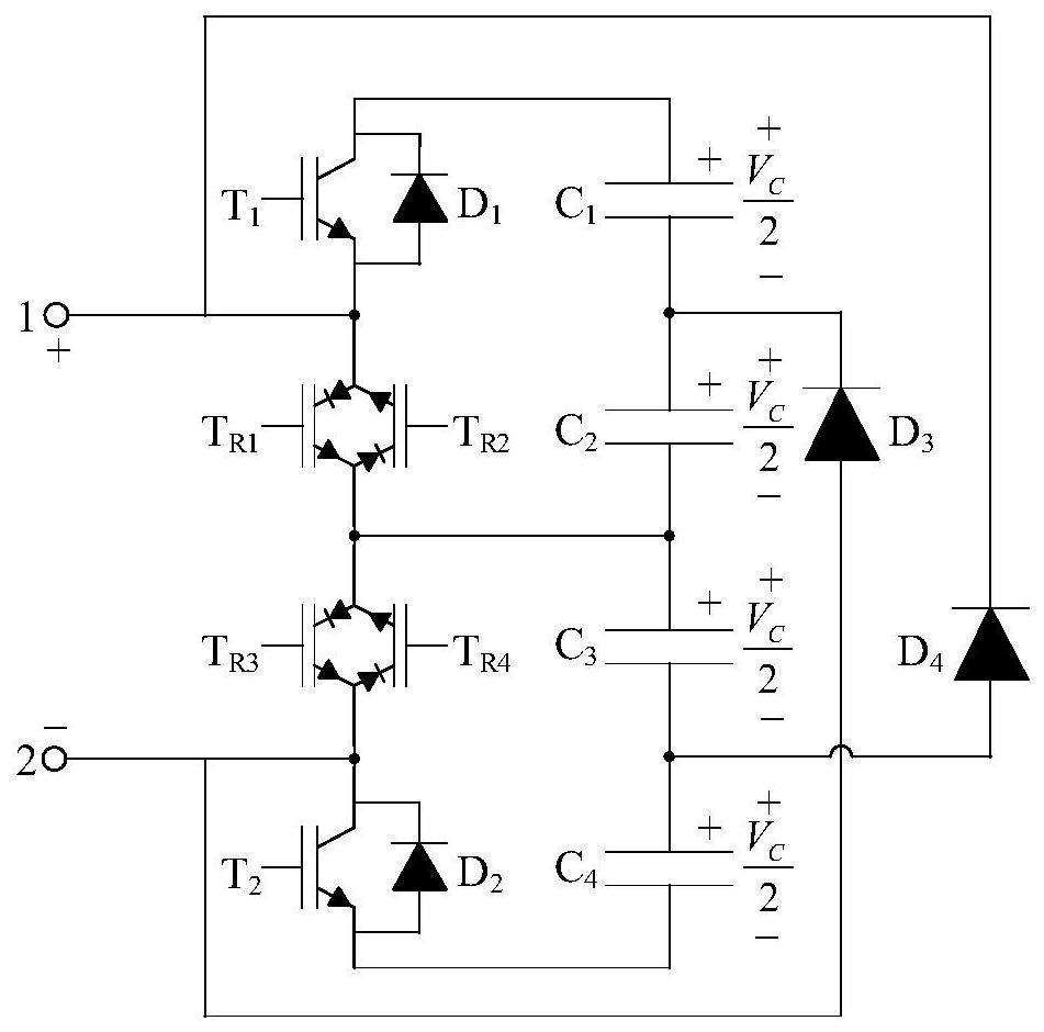 A fault ride-through method for low-loss modular multilevel DC-DC converters