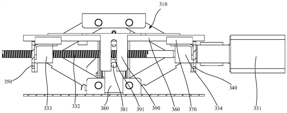 Lifting device and gas cooker comprising lifting device