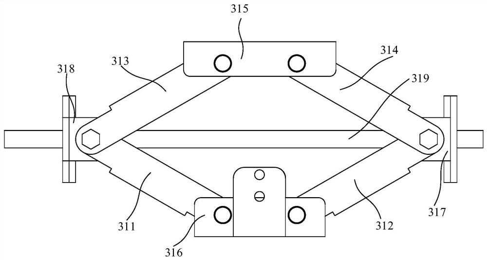 Lifting device and gas cooker comprising lifting device