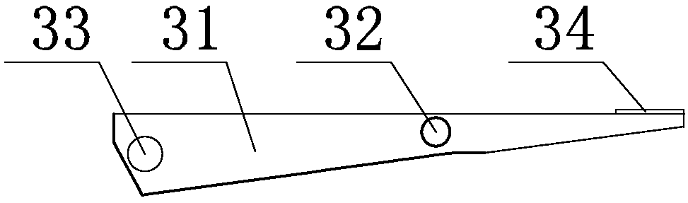 A kind of cover support and withdrawal method for removing the front beam of the cover support