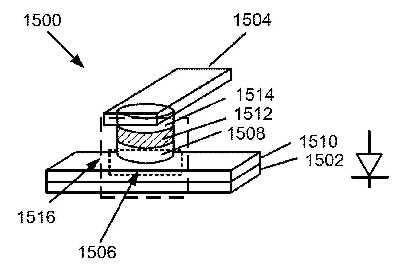 Vertical Diodes for Non-Volatile Memory Device