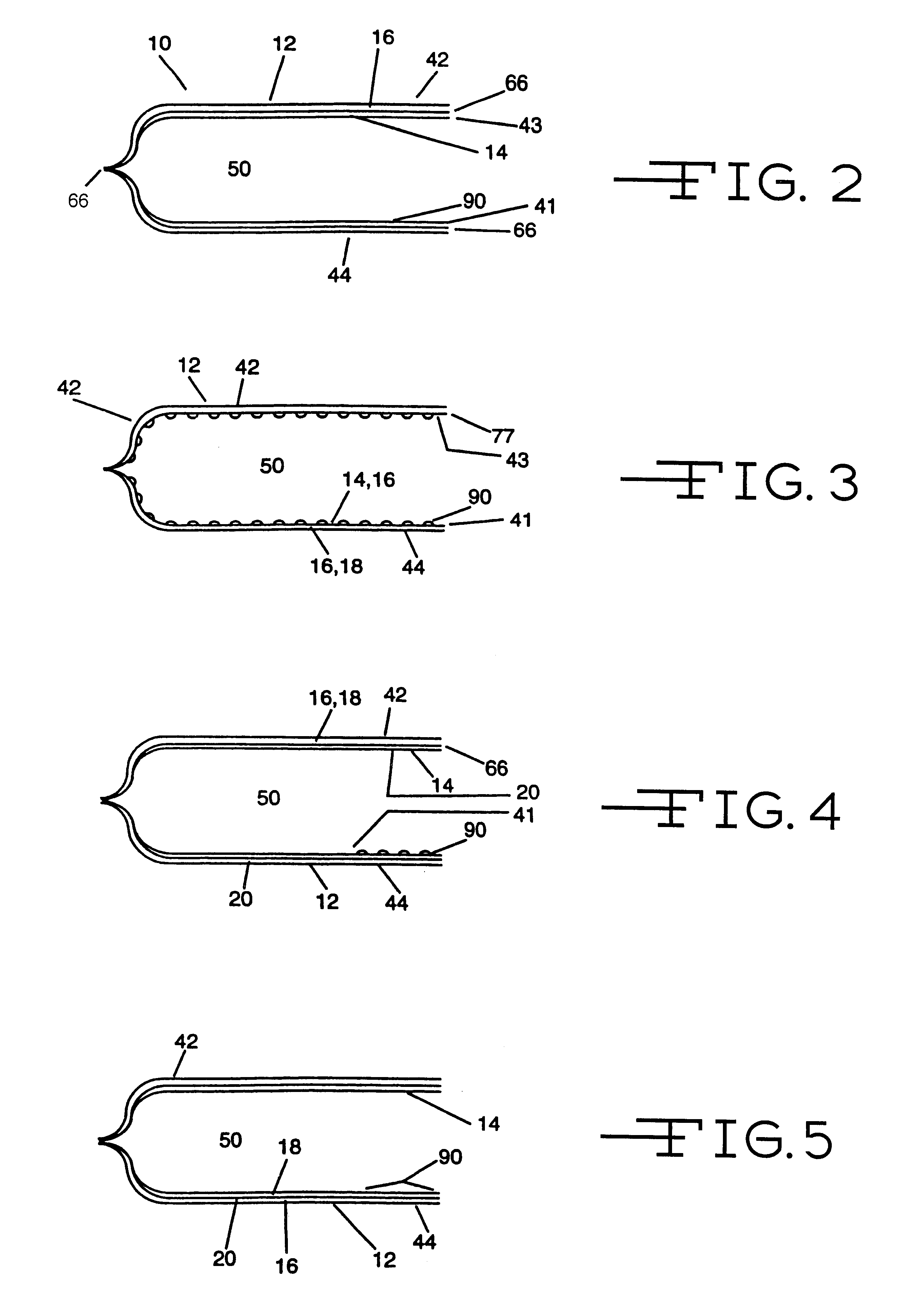 Absorbent/adsorbent containers