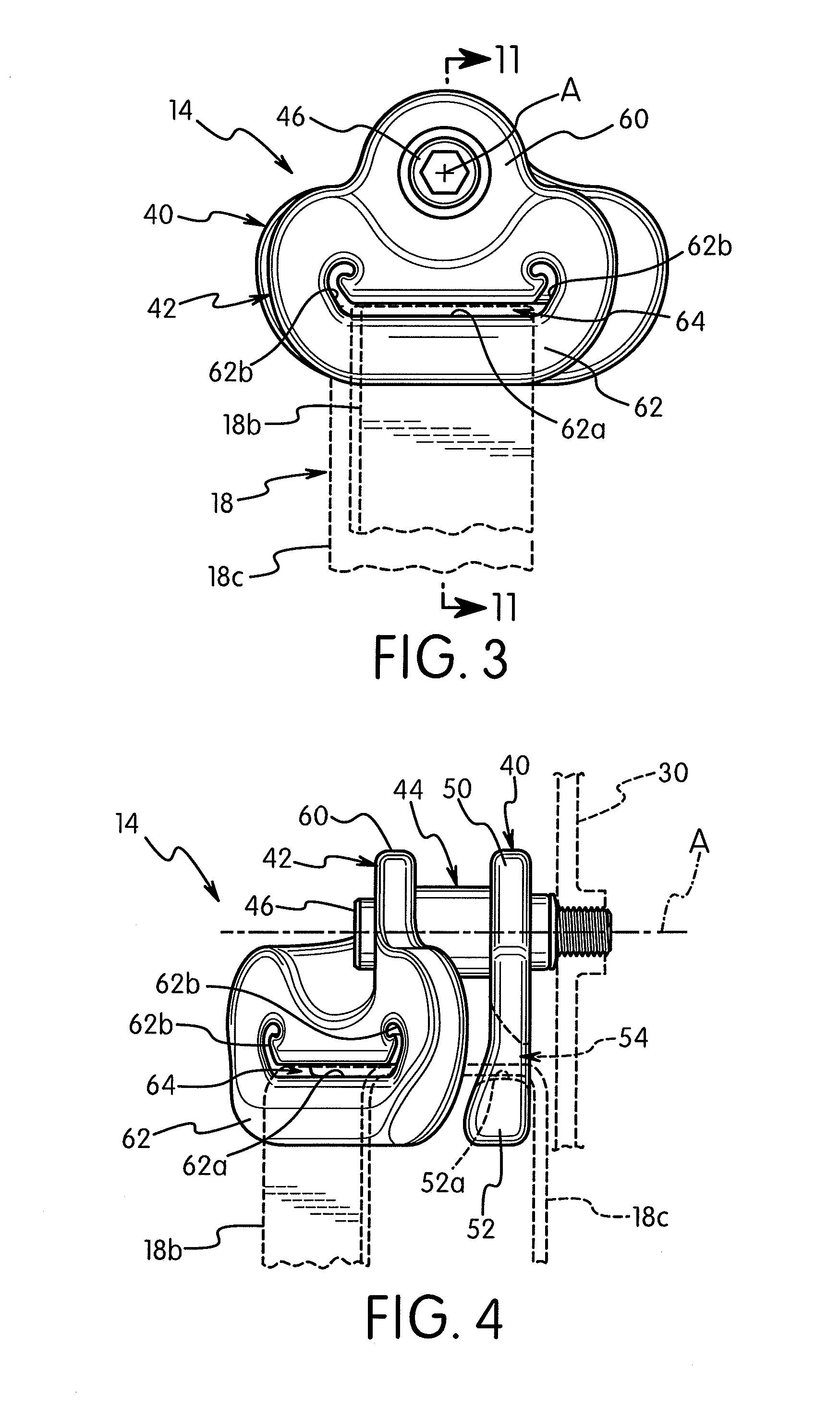 Vehicle seat belt guiding device