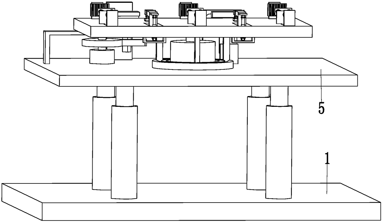 Steel structured positioning placement robot