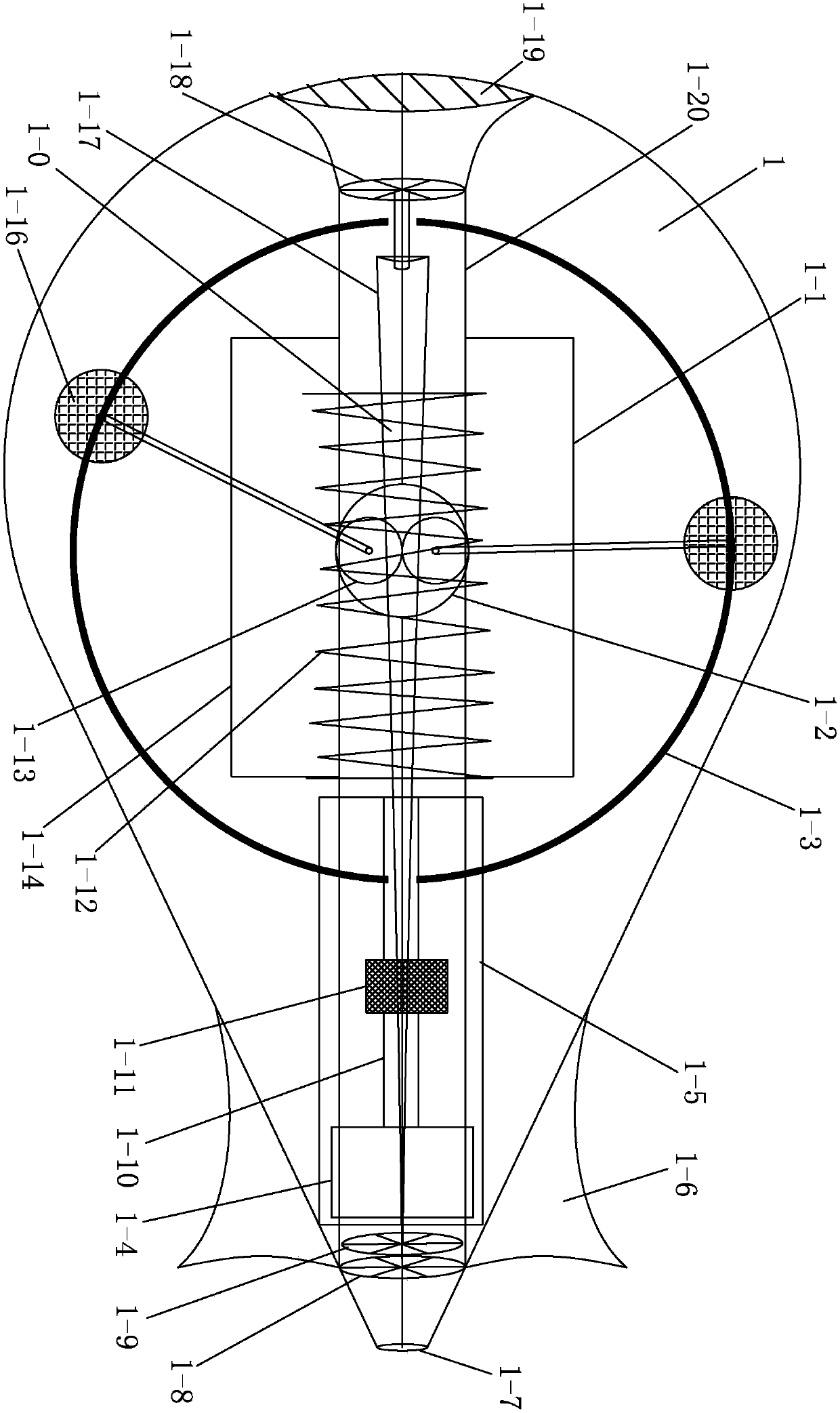 Disc-shaped underwater gliding robot