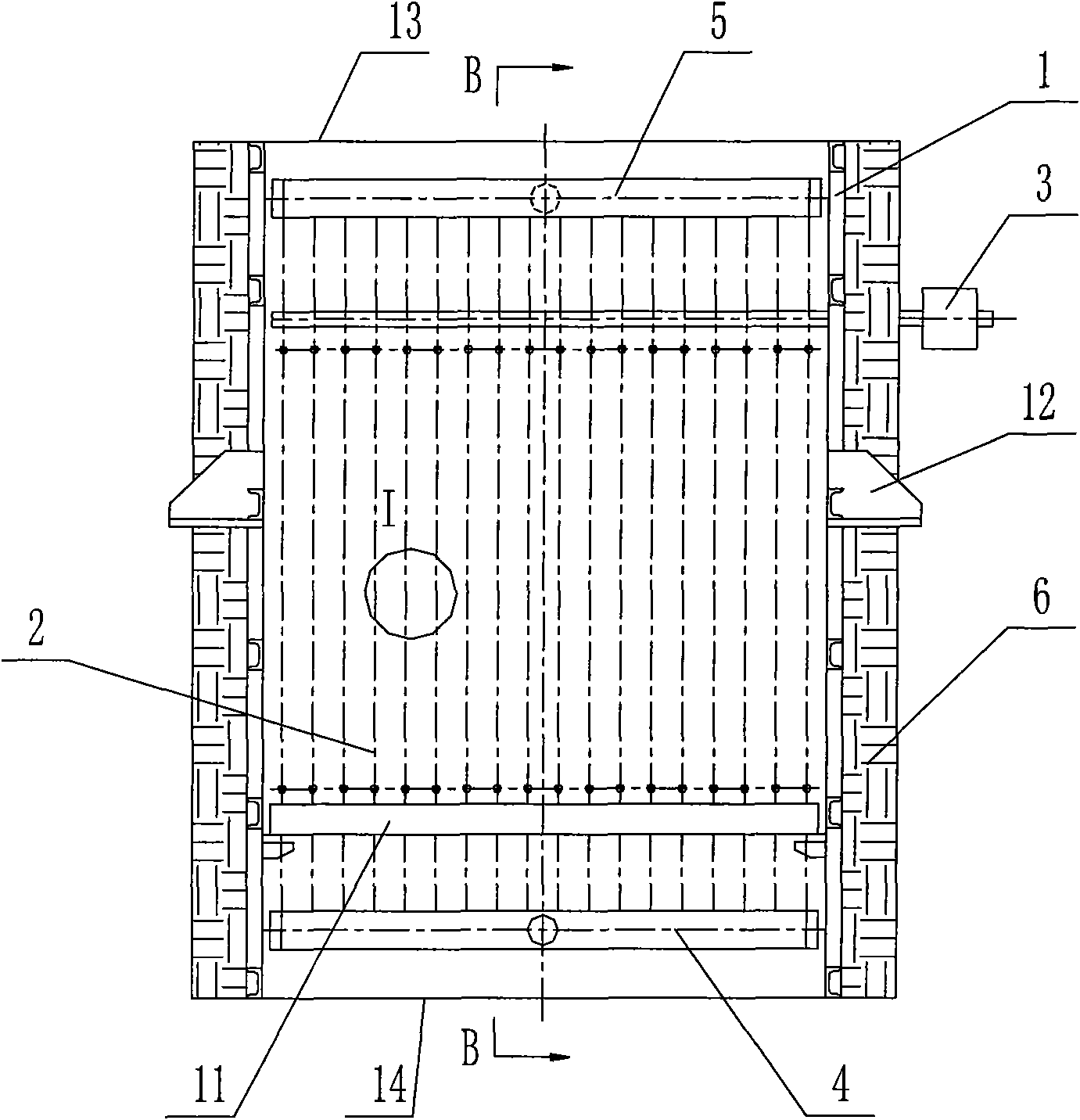 Waste heat recovery device for industrial furnace waste gas or coal gas