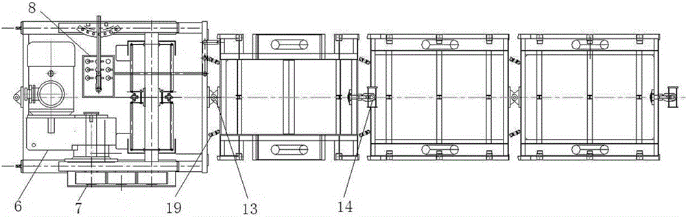 Phosphor block belt conveyor capable of performing curved running and curved operation