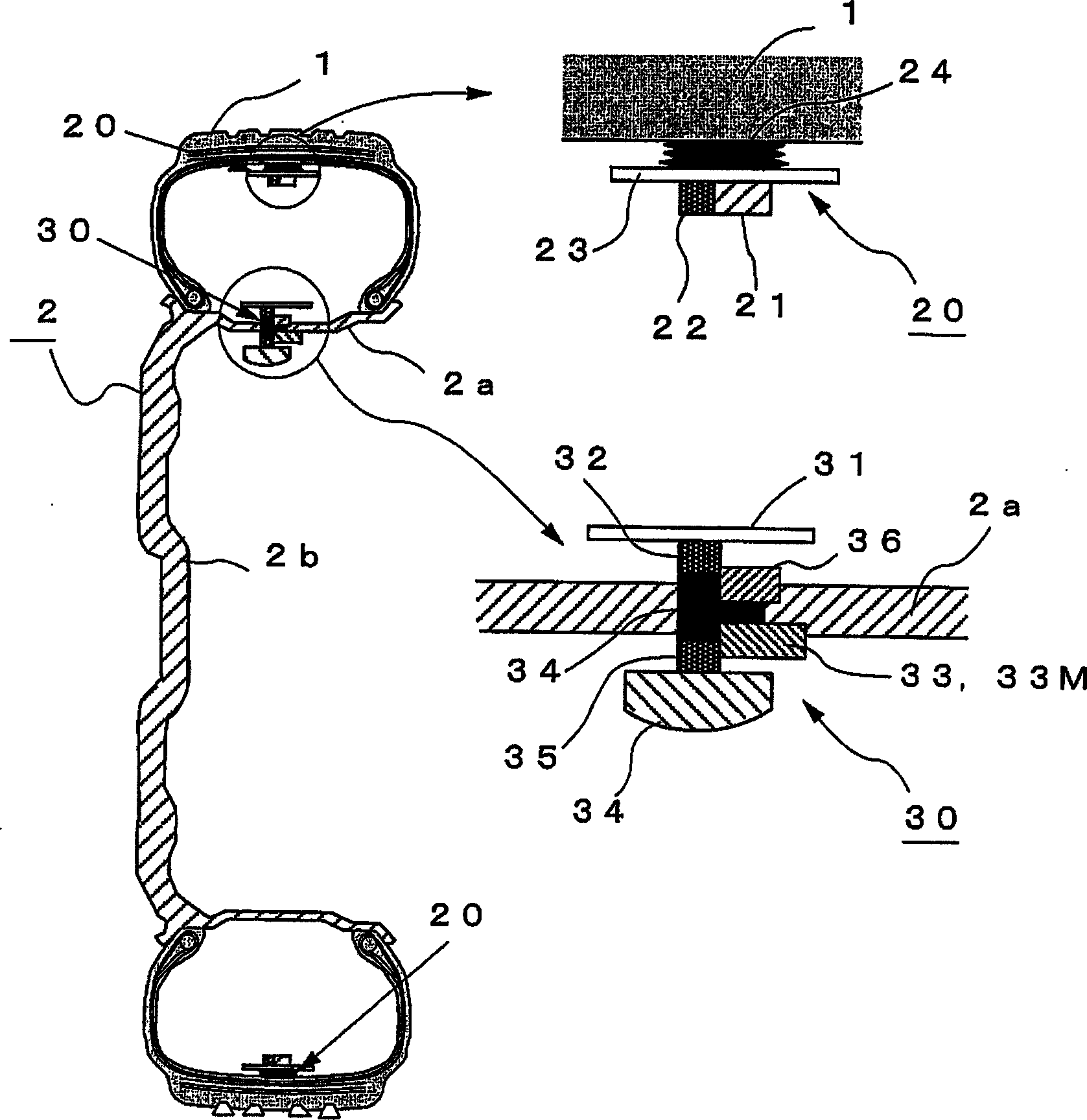 Tire sensor device and tire information transmission method