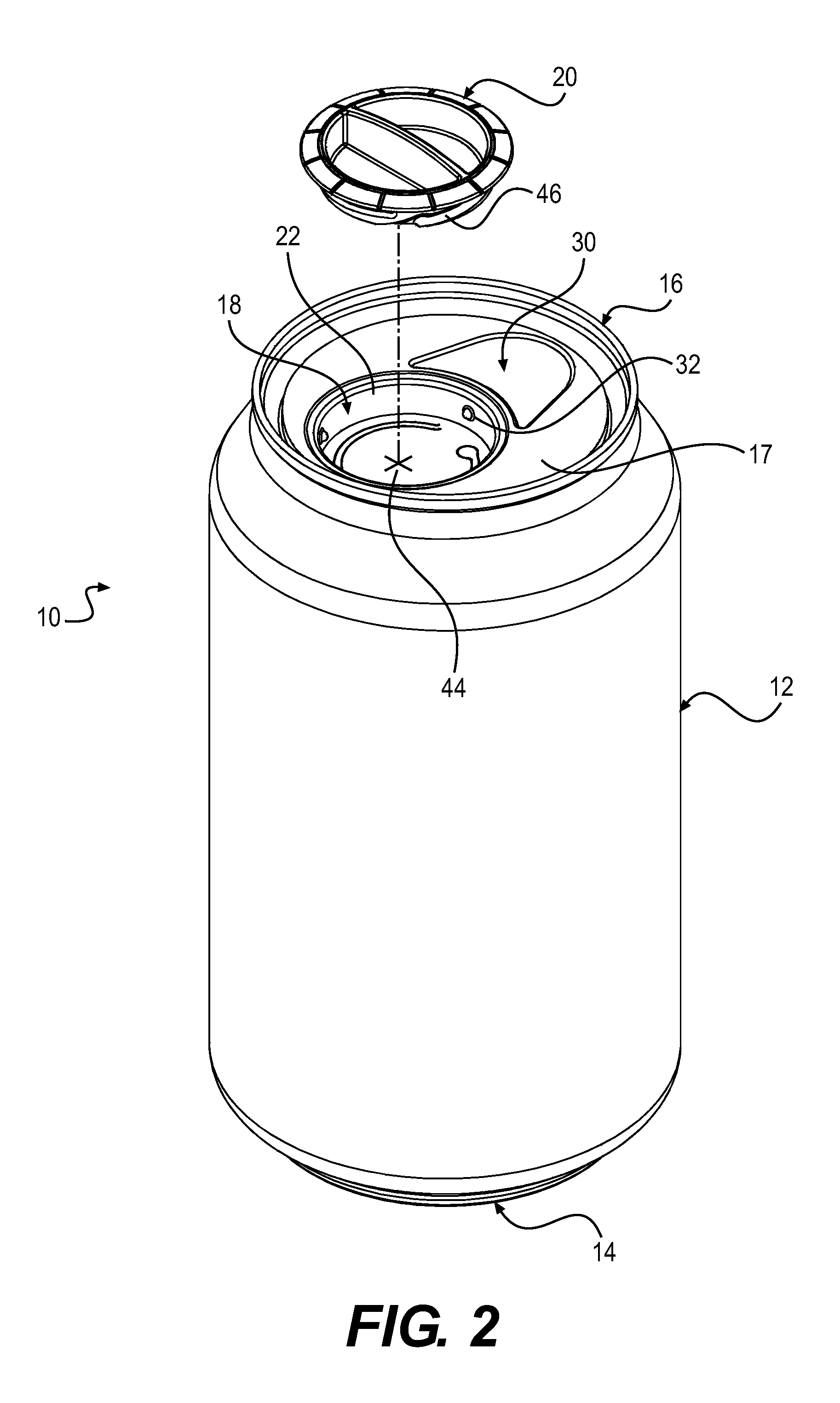 Resealable beverage containers and methods of making same