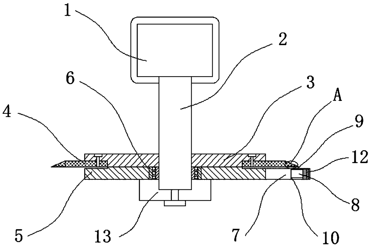 Cutting device for sugarcane end breakage prevention