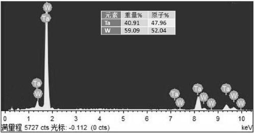 A method for preparing tungsten functional coating on tantalum surface at low temperature