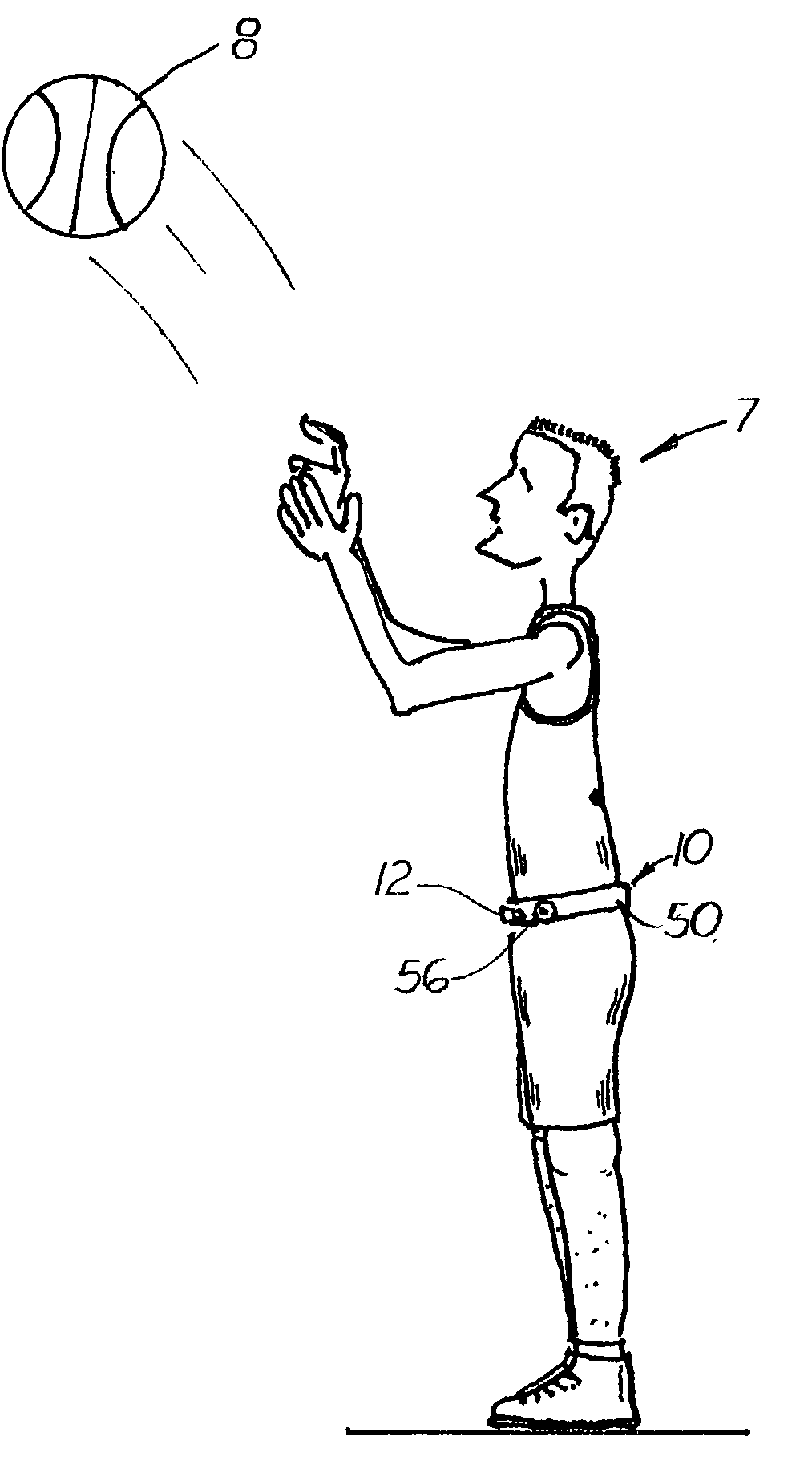 Basketball training and game device